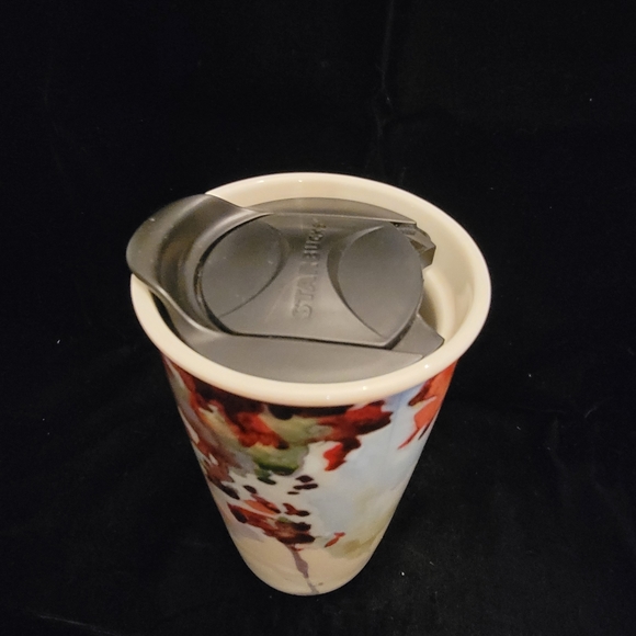 Starbucks 2015 Shelby Kregel. World Map Barista Art Mermaid Cermaic Tumbler - Picture 6 of 9